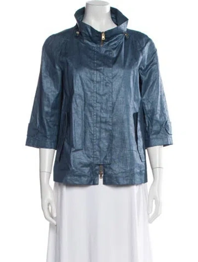 Pre-owned Herno Denim Jacket In Blue