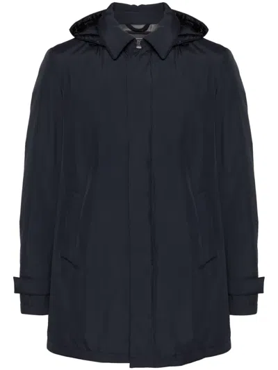 HERNO DETACHABLE-HOOD DOWN COAT