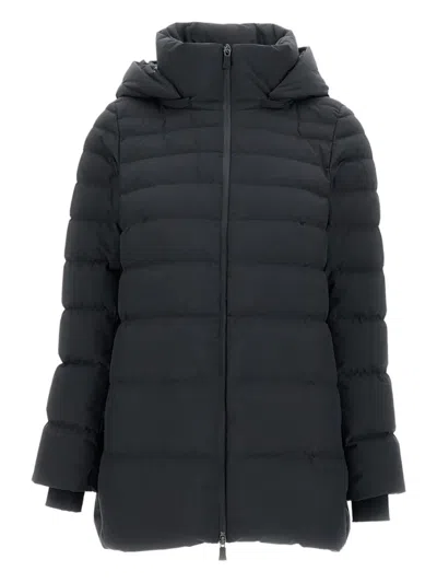Herno Detachable-hood Padded Coat In Multi