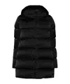 Herno Detachable-hood Padded Jacket In Black