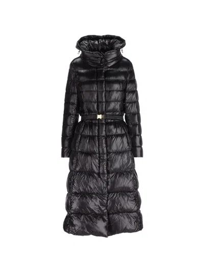 Herno Direct-injected Down Filled Down Jacket In Black