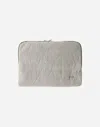 Herno Document Holder In Silver