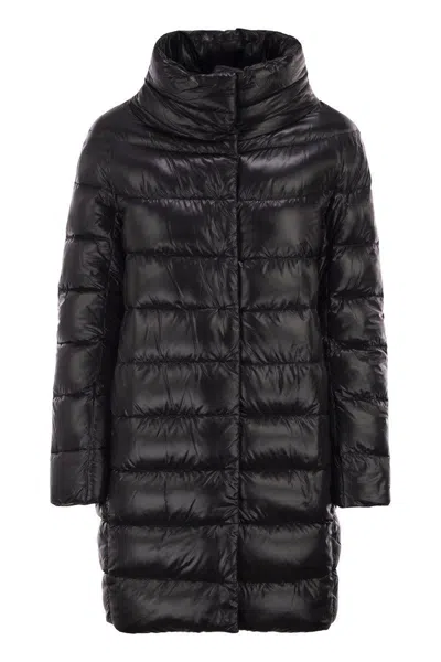 Herno Dora - Ultralight Nylon Down Jacket In Black