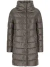 Herno Women Dora Long Down Jacket In Multi