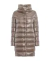 Herno Dora Puffer Jacket In Gray