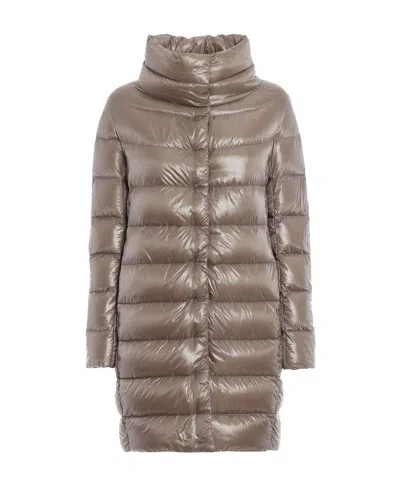 Herno Dora Puffer Jacket In Gray