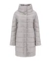 Herno Dora Ultralight Down Jacket In Gray