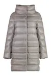 Herno Dora Ultralight Down Jacket In Brown