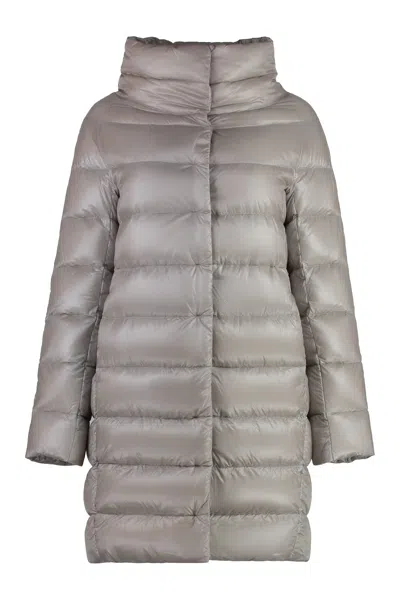 Herno Dora Ultralight Down Jacket In Brown