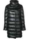 Herno Dora Long Down Jacket In Black