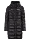 Herno Dora Long Down Jacket In Black