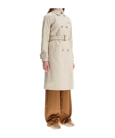 HERNO HERNO DOUBLE-BREASTED BELTED COAT
