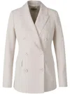 Herno Double-breasted Blazer In Neutrals