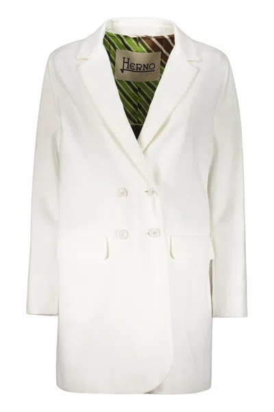HERNO DOUBLE-BREASTED COAT