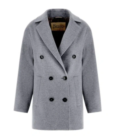 HERNO HERNO DOUBLE-BREASTED COAT