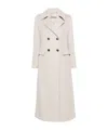 Herno Coat In Luxury Wool In White
