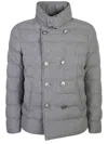 Herno Double-breasted Jacket In 灰色
