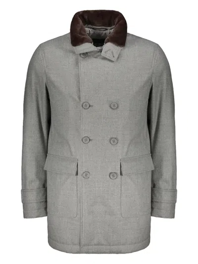 HERNO DOUBLE-BREASTED JACKET