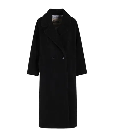 HERNO HERNO DOUBLE-BREASTED LONG COAT