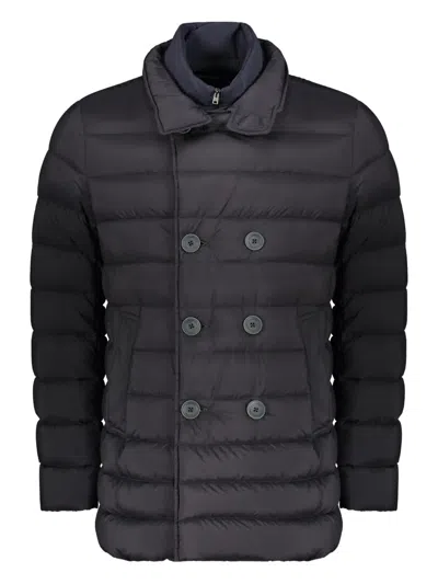 HERNO DOUBLE-BREASTED PADDED JACKET