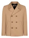 Herno Men's Cotton Peacoat