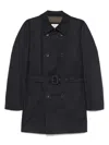 Herno Double-breasted Padded Stretch-shell Down Peacoat