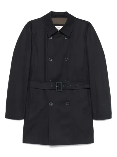 HERNO HERNO DOUBLE BREASTED TRENCH COAT IN DEAN