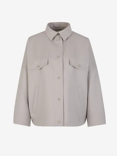 HERNO HERNO DOUBLE LAYER WOOL JACKET