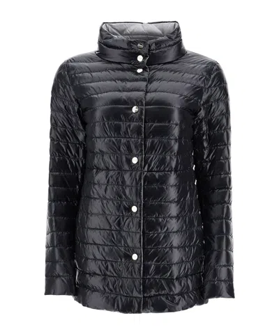 HERNO HERNO REVERSIBLE BUTTON-UP DOWN JACKET