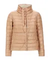 Herno Reversible Down Puffer Jacket In Nude