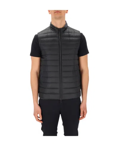 Herno Double-sided Down Vest In Black