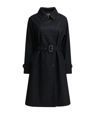 HERNO HERNO DOUBLE-BREASTED BELTED COAT