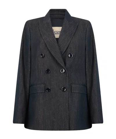 HERNO DOUBLE-BREASTED BLAZER