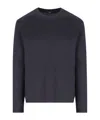 Herno Double-layer Long-sleeve T-shirt In Blue