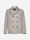Herno Dove Grey Dean Peacoat