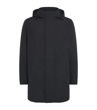 Herno Down 2-layer Gortex Parka In Blue