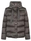Herno Down Cape In Brown