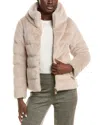 Herno Down Coat In Beige