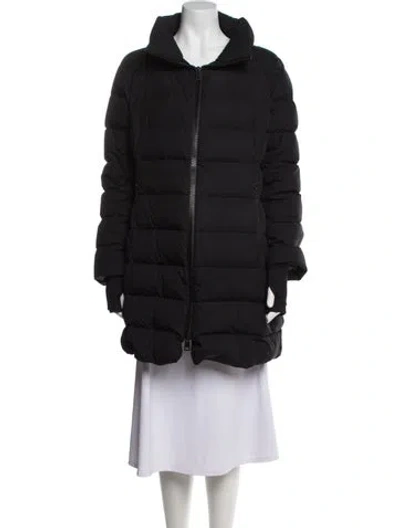 Pre-owned Herno Down Coat In Black