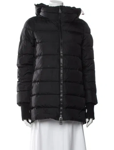 Pre-owned Herno Down Coat In Black