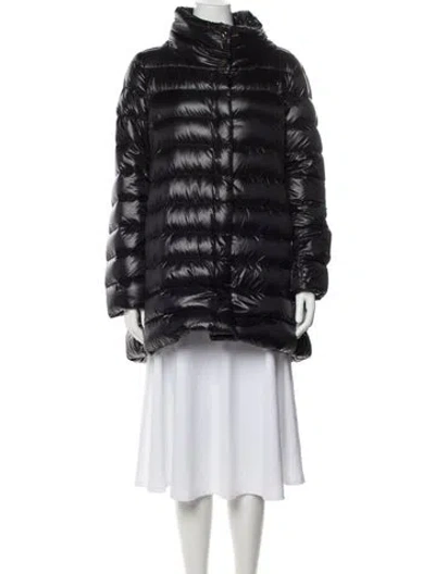 Pre-owned Herno Down Coat In Black