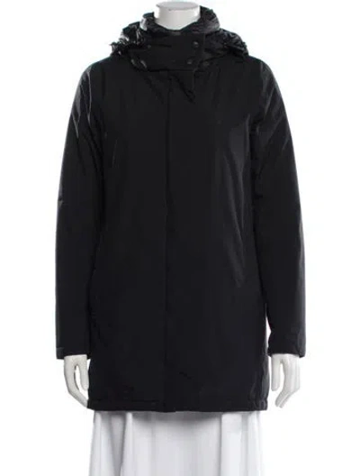 Pre-owned Herno Down Coat In Black
