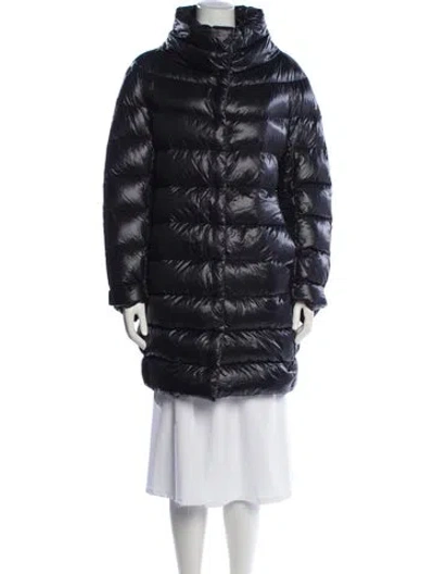 Pre-owned Herno Down Coat In Black
