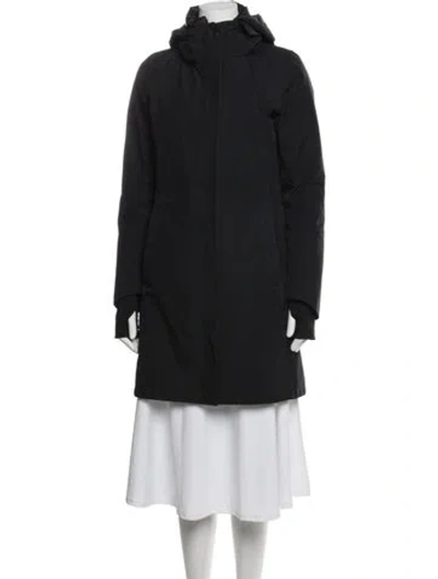 Pre-owned Herno Down Coat In Black