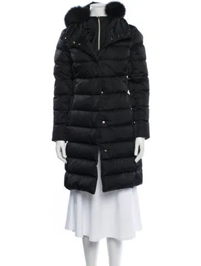 Pre-owned Herno Down Coat In Black