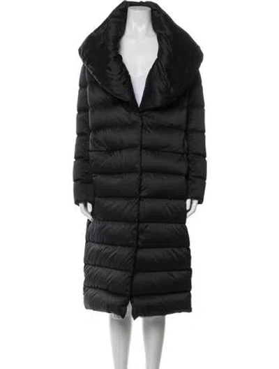 Pre-owned Herno Down Coat In Black