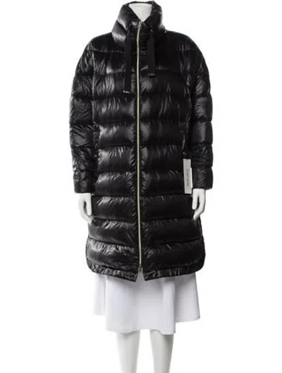 Pre-owned Herno Down Coat In Black