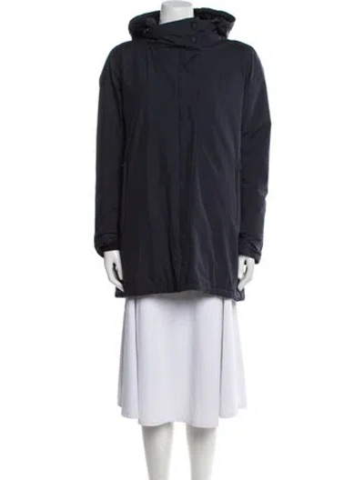 Pre-owned Herno Down Coat In Blue