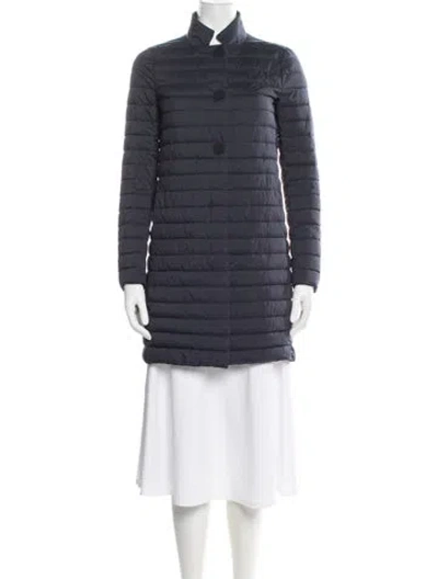 Pre-owned Herno Down Coat In Blue
