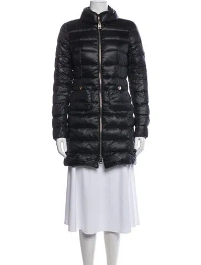 Pre-owned Herno Down Coat In Blue